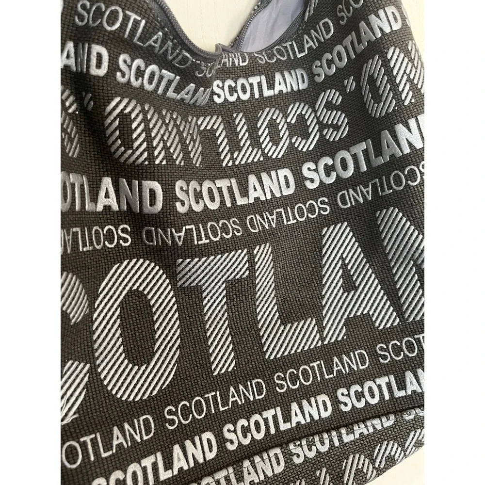 Robin Ruth Julia Cotton Slouched Hobo Shoulder Tote Bag Scotland